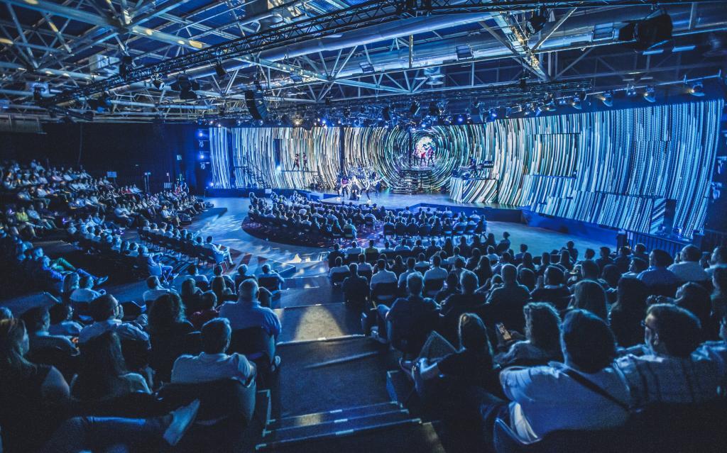 Teatro de Wah Show en eventos para empresas en madrid