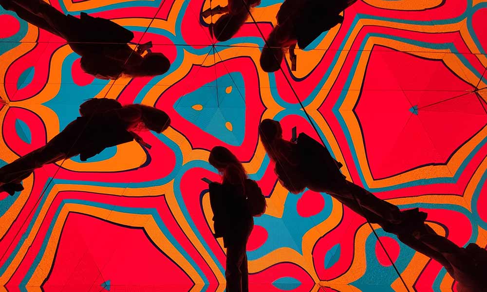 Experiencia visual interactiva en el Museo de la Luz
